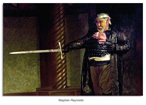 Stephen Reynolds as Falstaff